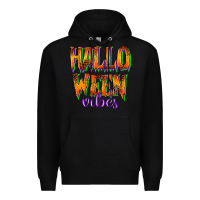 Black halloween vibes Premium Hoodie - RacoonDesign