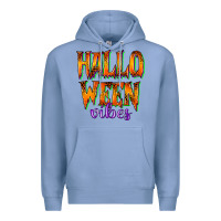 Colony Blue halloween vibes Premium Hoodie - RacoonDesign