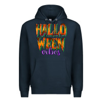 Navy halloween vibes Premium Hoodie - RacoonDesign