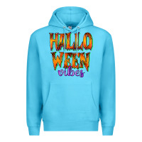 Ocean Blue halloween vibes Premium Hoodie - RacoonDesign