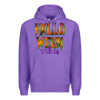 Purple halloween vibes Premium Hoodie - RacoonDesign