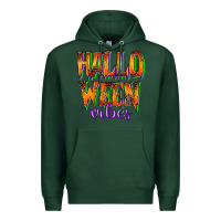 Sports Green halloween vibes Premium Hoodie - RacoonDesign