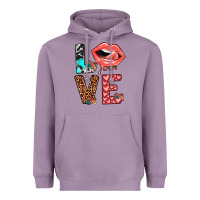 Lavender valentines love Heavyweight Hoodie - JahusDesignShop