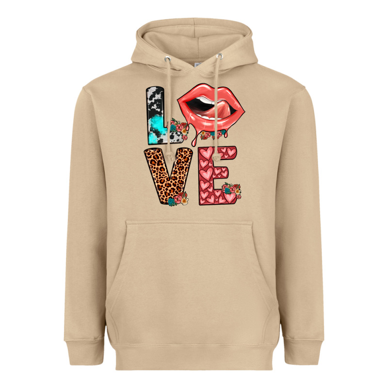 Valentines Love Heavyweight Hoodie by JahusDesignShop | Teevron