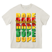 Cream unapologetically dope cowgirl Heavy Core Tee - CowGirlArtShop