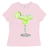 Bubblegum Pink martini fa element Ladies Tee - FaDigitalArtStudio