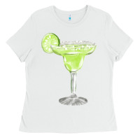 White martini fa element Ladies Tee - FaDigitalArtStudio
