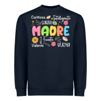 Navy madre spanish mothers day Heavyweight Sweatshirt - JahusDesignShop