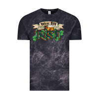 Cloud Black wee bit irish st patricks day Vintage Tee - FaDigitalArtStudio