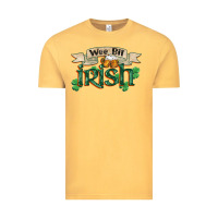 Vintage Mustard wee bit irish st patricks day Vintage Tee - FaDigitalArtStudio