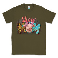 Army Green Show mom pig Classic Tee - CowGirlArtShop