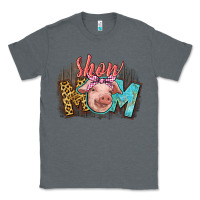Charcoal Heather Show mom pig Classic Tee - CowGirlArtShop