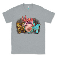 Heather Grey Show mom pig Classic Tee - CowGirlArtShop
