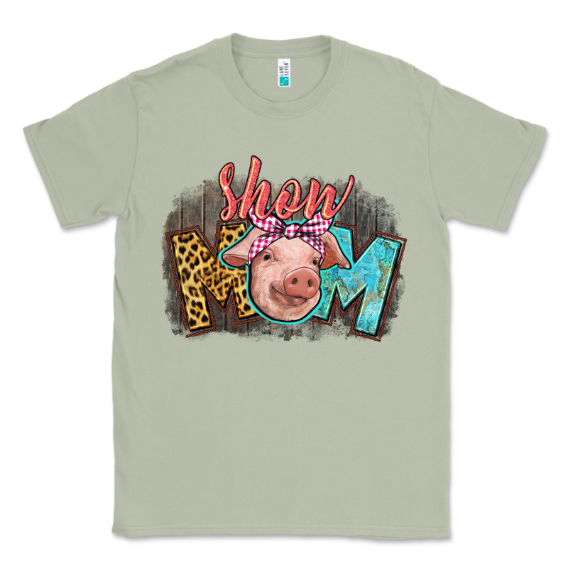 Show Mom Pig Classic Tee by CowGirlArtShop | Teevron