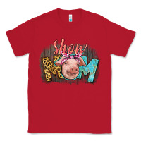 Red Show mom pig Classic Tee - CowGirlArtShop