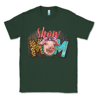 Sports Green Show mom pig Classic Tee - CowGirlArtShop