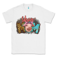 White Show mom pig Classic Tee - CowGirlArtShop
