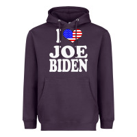 Plum i love joe biden Heavyweight Hoodie - artisFamous