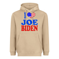 Mushroom i love joe biden Heavyweight Hoodie - artisFamous