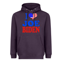 Plum i love joe biden Heavyweight Hoodie - artisFamous