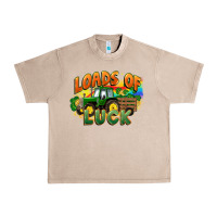 French Oak Loads of luck with tractor St. Patricks Day Urban Heavy Tee - FaDigitalArtStudio
