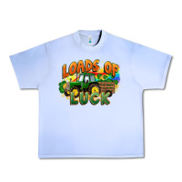 Grape Ice Loads of luck with tractor St. Patricks Day Urban Heavy Tee - FaDigitalArtStudio