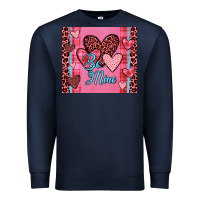 Navy be mine heart tumbler Premium Sweatshirt - JahusDesignShop