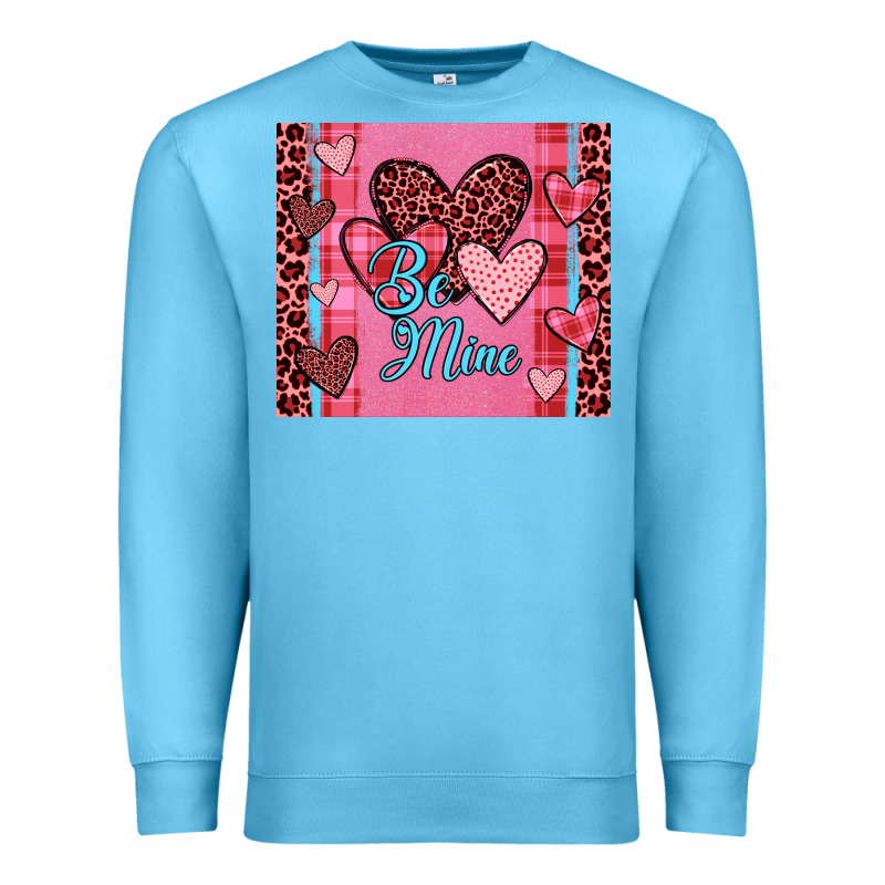 Be Mine Heart Tumbler Premium Sweatshirt by JahusDesignShop | Teevron