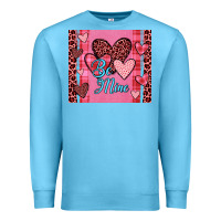 Ocean Blue be mine heart tumbler Premium Sweatshirt - JahusDesignShop