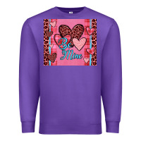 Purple be mine heart tumbler Premium Sweatshirt - JahusDesignShop