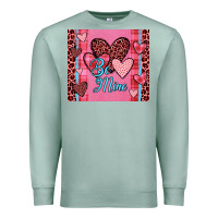 Seafoam be mine heart tumbler Premium Sweatshirt - JahusDesignShop