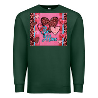 Sports Green be mine heart tumbler Premium Sweatshirt - JahusDesignShop
