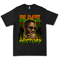 Black Black history afro man Premium Tee - HowdyJamesFarm