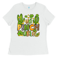 White un pinch able  st. patrick's day Ladies Tee - OliviaCreatesArt