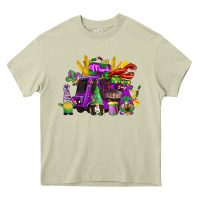 Mossy mardi gras gnome truck Heavy Core Tee - CowGirlArtShop