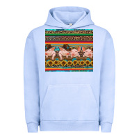 Pigment Grape Ice western serape pigs Urban Hoodie - RanaPortraitStore