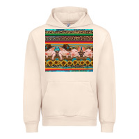 Sandshell western serape pigs Urban Hoodie - RanaPortraitStore