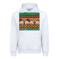 White western serape pigs Urban Hoodie - RanaPortraitStore