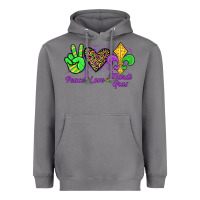 Storm peace love mardi gras Heavyweight Hoodie - JahusDesignShop