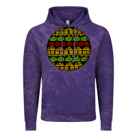 Cloud Purple african masks round earrings Vintage Hoodie - BundleAndBundleShop