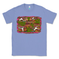 Colony Blue cinco de mayo bullskull and cactus Classic Tee - Artiststas