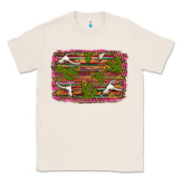 Natural cinco de mayo bullskull and cactus Classic Tee - Artiststas