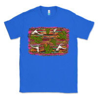 True Royal cinco de mayo bullskull and cactus Classic Tee - Artiststas