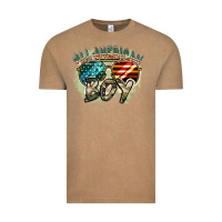 Vintage Coffee All American boy 4th of july Vintage Tee - FaDigitalArtStudio