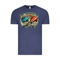 Vintage Denim All American boy 4th of july Vintage Tee - FaDigitalArtStudio