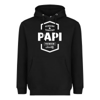 Black Papi Genuine Heavyweight Hoodie - artisFamous