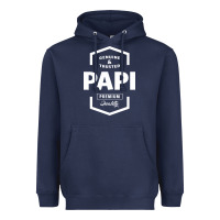 Navy Papi Genuine Heavyweight Hoodie - artisFamous