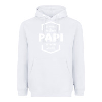 White Papi Genuine Heavyweight Hoodie - artisFamous