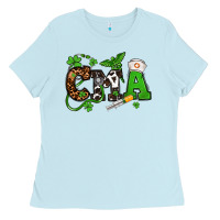 Baby Blue St. Patrick's Day CMA Ladies Tee - OliviaCreatesArt