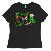 Black St. Patrick's Day CMA Ladies Tee - OliviaCreatesArt